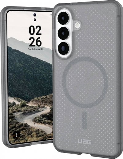 URBAN ARMOR GEAR UAG Coque Galaxy S26 Edge MagSafe Noir transparent