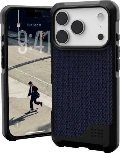 UAG  Coque Metropolis LT MagSafe Apple iPhone 17 Pro - Kevlar Mallard