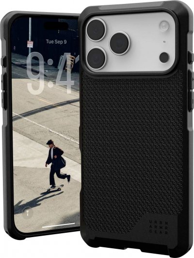 UAG  Coque Metropolis LT MagSafe Apple iPhone 17 Pro Max - Kevlar Black