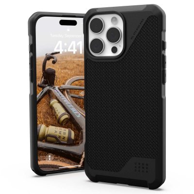 UAG  Coque Metropolis LT MagSafe iPhone 16 Pro Max - Kevlar Black