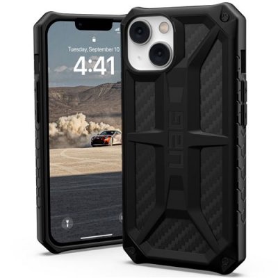 URBAN ARMOR GEAR UAG Coque Monarch iPhone 14 - Carbon Fiber