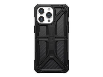 URBAN ARMOR GEAR UAG Coque Monarch iPhone 15 Pro Max - Carbon Fiber