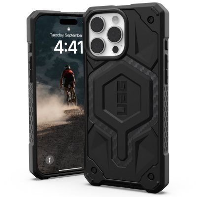 UAG  Coque Monarch iPhone 16 Pro Max - Carbon Fiber