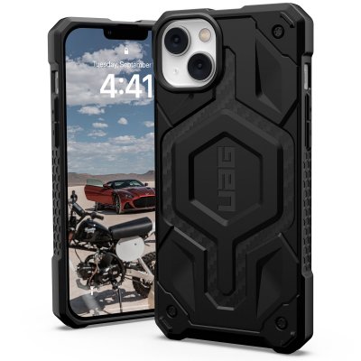 UAG  Coque Monarch MagSafe iPhone 14 Plus - Carbon Fiber