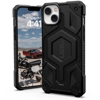 UAG  Coque Monarch MagSafe iPhone 14 Plus - Kevlar Black