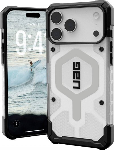 UAG  Coque Pathfinder MagSafe Apple iPhone 17 Pro - Ice / Silver