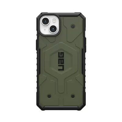 URBAN ARMOR GEAR UAG Coque Pathfinder MagSafe iPhone 15 Plus - Olive Drab