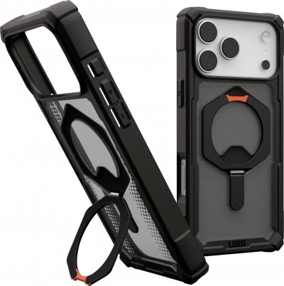 UAG  Coque Plasma XTE MagSafe Apple iPhone 17 Pro Max - Black Pop Orange