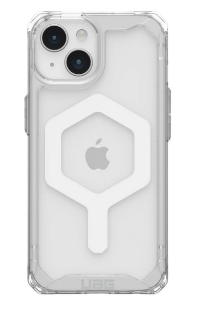  UAG Coque Plyo MagSafe iPhone 15 - Ice / Blanc