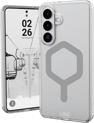 URBAN ARMOR GEAR UAG Coque pour Galaxy S26 Edge Antichocs S&eacute;rie Plyo avec Coins Air-Soft Transparent