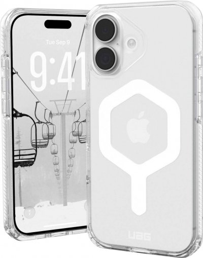UAG  Coque pour iPhone 17 MagSafe Antichocs Mod&egrave;le Plyo Transparent