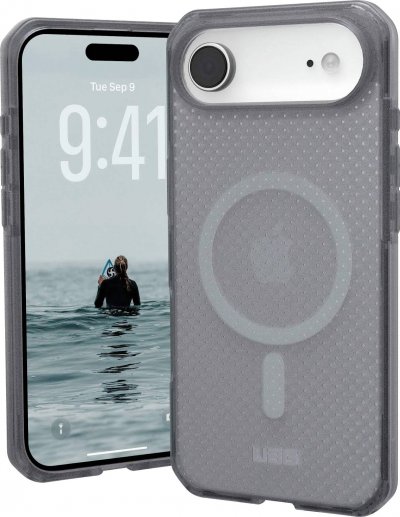 UAG  Coque pour iPhone Air &Eacute;dition Dot MagSafe Ash Gris