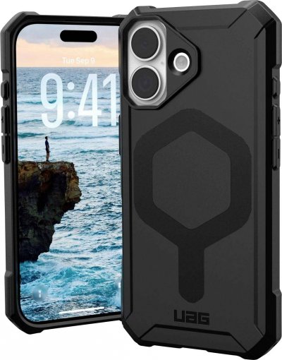 URBAN ARMOR GEAR UAG Essential Armor MagSafe Apple iPhone 17 - Noir
