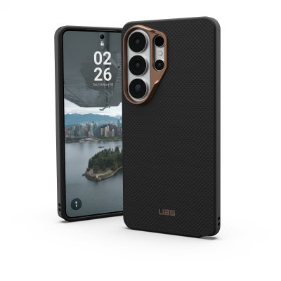 UAG  Fibr Armr Coque Arri&egrave;re avec Anneau Magn&eacute;tique Samsung Galaxy S26 Ultra - Black / Bronze