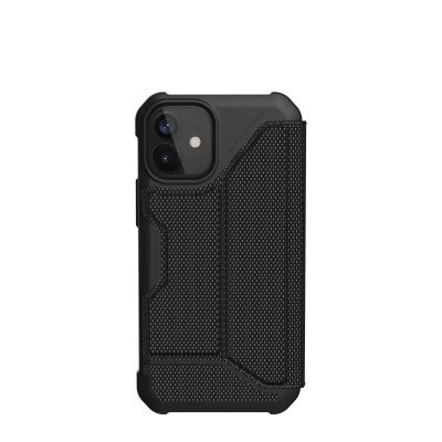 URBAN ARMOR GEAR UAG Metropolis Kevlar - Coque iPhone 12 Mini Rigide - Noire