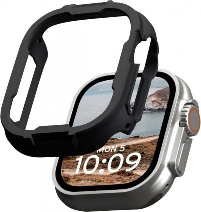 URBAN ARMOR GEAR UAG Scout Coque Bumper Apple Watch Ultra / Ultra 2 / Ultra 3 - 49 mm - Noir