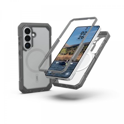 UAG  Trooper coque arri&egrave;re avec aimant Samsung Galaxy S26 - Ash Clear