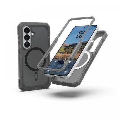 UAG  Trooper coque arri&egrave;re avec aimant Samsung Galaxy S26 Plus - Ash