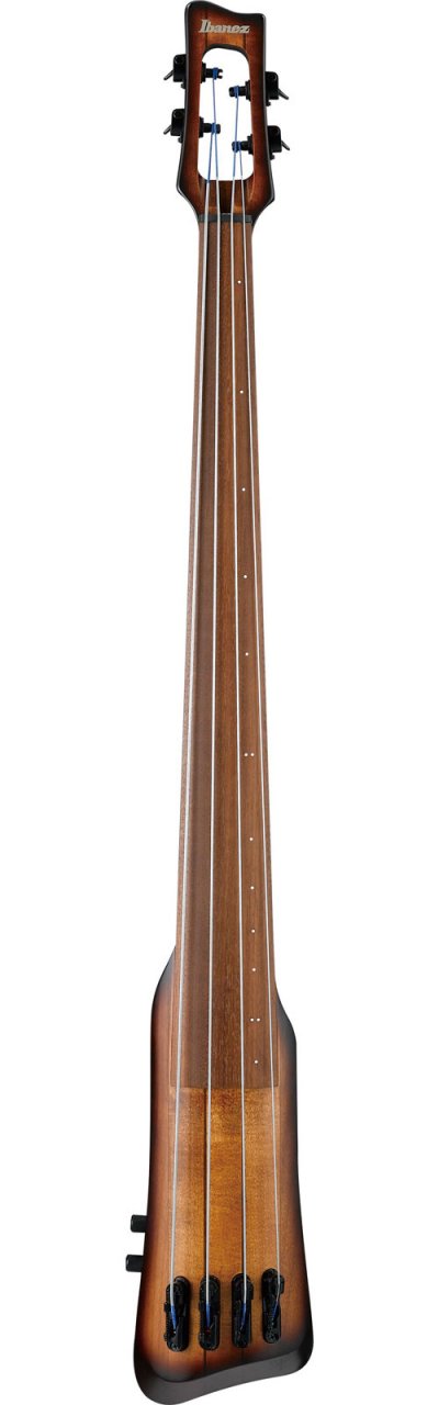 IBANEZ UB804-MOB - Mahogany Oil Burst - Contrebasse &eacute;lectrique Fretless (+ housse)