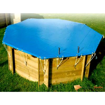 UBBINK  B&acirc;che d'hivernage piscine  500 x 800 cm