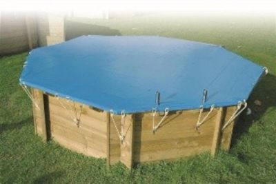 UBBINK  B&acirc;che de s&eacute;curit&eacute; pour piscine 300x490 - Bleu