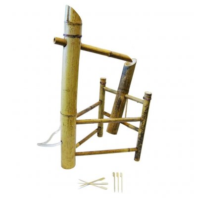 UBBINK  - Dispositif d'eau en bambou Shishi Odoshi 1221602 Brun