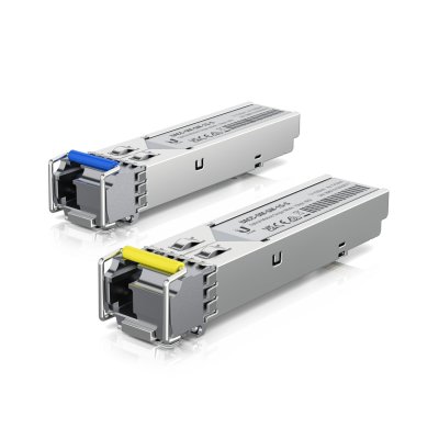 UBIQUITI  SFP UACC-OM-SM-1G-S-2 Single-Mode Fiber LC-Simplex (2er-Pack) UF-SM-1G-S: SFP, 1 Gbps