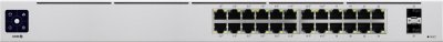 UBIQUITI  UniFi 24-Port PoE G&eacute;r&eacute; L2/L3 Gigabit Ethernet USW-24-POE