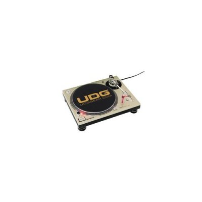 UDG  Ultimate Slipmat Set Black/Gold (la paire)