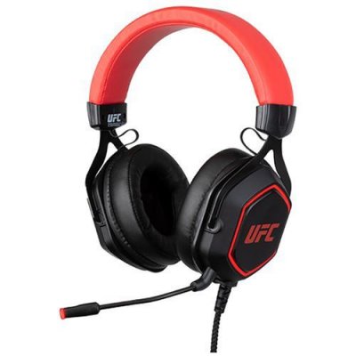 KONIX UFC - Casque 7.1 Noir & Rouge (SWITCH)
