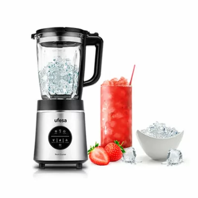 UFESA  rock crystal 1,75 l m&eacute;langeur de table 1800 w noir, acier inoxydable 