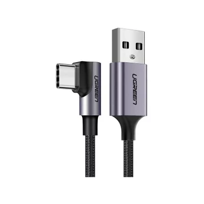 UGREEN  C&acirc;ble Coud&eacute; 2m USB-A vers USB-C  60W 3A US284
