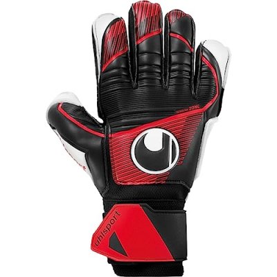 UHLSPORT  Powerline Soft Flex Frame Goalkeeper Gloves Rouge,Noir 8 1/2