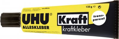 UHU  634058 Colle Forte Universelle Transparente avec Solvant 125 g