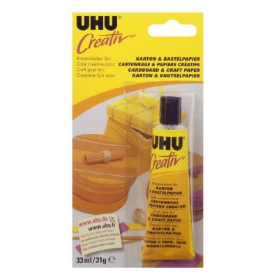 UHU  Creativ' Cartonnages & Papiers Cr&eacute;atifs 33ml