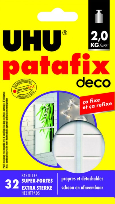 UHU  Patafix Deco 32 Pastilles
