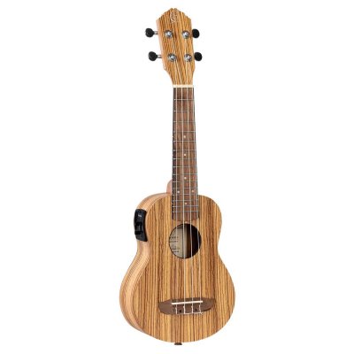 ORTEGA Ukulele Soprano &Eacute;lectro  Zebra Rfu10ze (+ Housse)