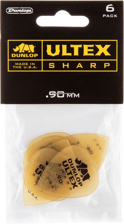 JIM DUNLOP Ultex Sharp 0,90mm sachet de 6