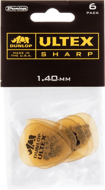 JIM DUNLOP Ultex Sharp 1,40mm sachet de 6