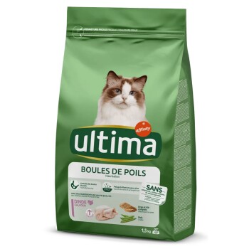 ULTIMA  Boules de poils avec de la Dinde 1,5 kg