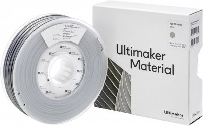 ULTIMAKER  - Argent, RAL 9006 - 750 g - 107 m - filament ABS (3D)