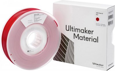 ULTIMAKER  Cartouche de filament ABS - 2.85mm - Rouge - 750 g