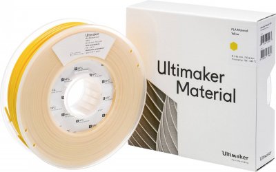 ULTIMAKER  cartouche de filament pla - 2.85mm - jaune - 750 g 8718836370137