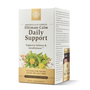 SOLGAR Ultimate Calm Daily Support Compl&eacute;ment Alimentaire 30 g&eacute;lules