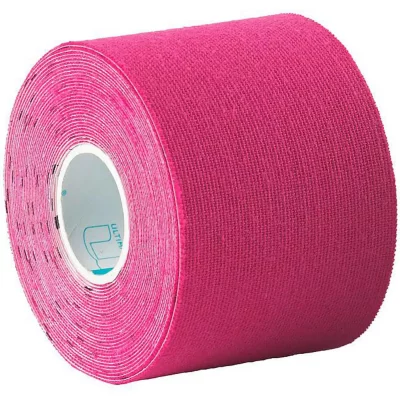 ULTIMATE PERFORMANCE  ruban kinesio 5 m&egrave;tres coton rose