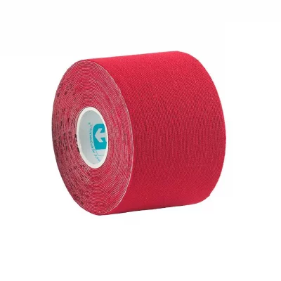 ULTIMATE PERFORMANCE  ruban kinesio 5 m&egrave;tres coton rouge