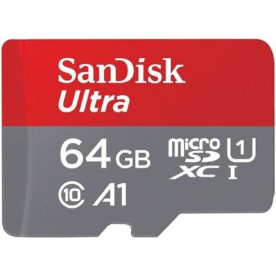 SANDISK Ultra - Carte m&eacute;moire flash - 64 Go - A1 / Class10 - microSDXC UHS-I