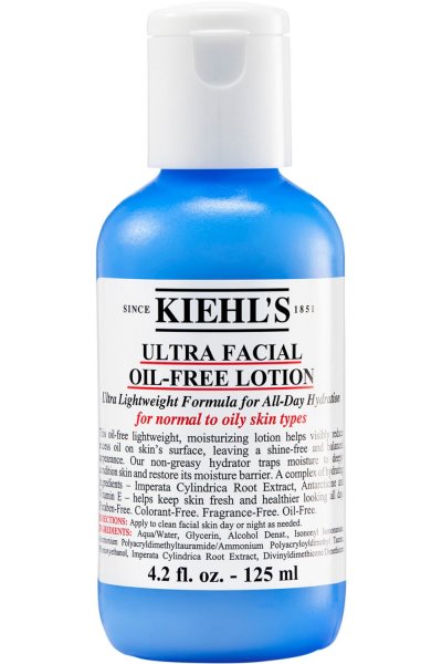 KIEHLS Ultra Facial Oil-Free Lotion - Lotion Hydratante Matifiante Longue Dur&eacute;e