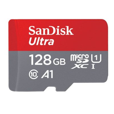SANDISK Ultra microSDXC 128Go + Adaptateur SD