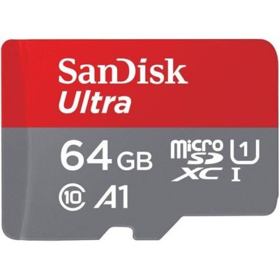 SANDISK Ultra microSDXC 64Go + Adaptateur SD